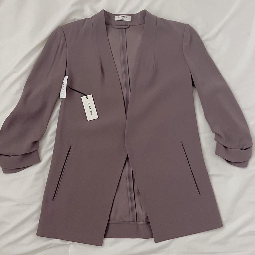 Babaton Aritzia - stone taupe blazer W/O TAGS